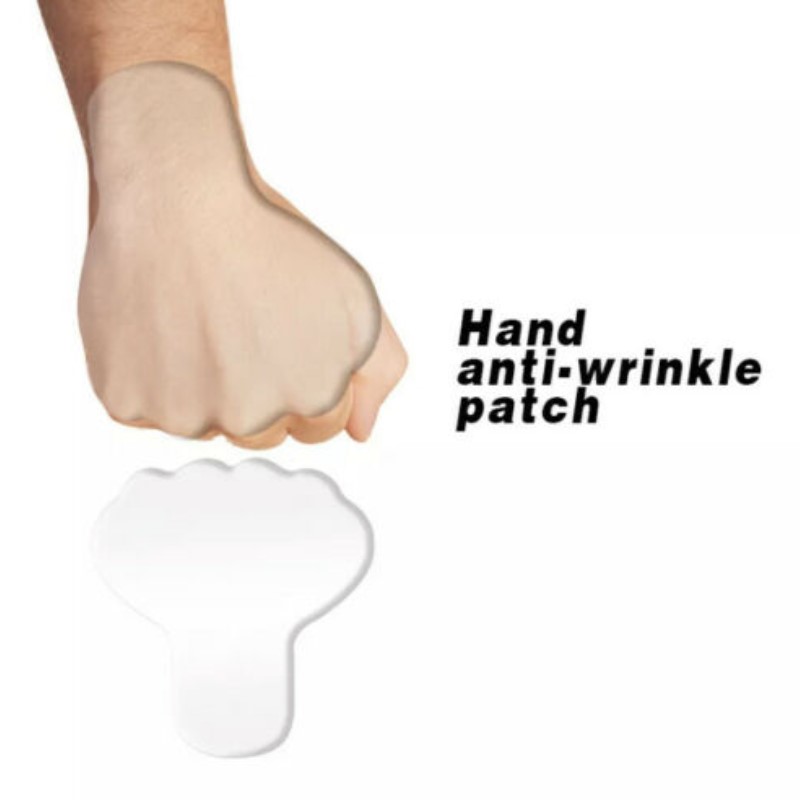 新品Silicone Anti-Wrinkle Pad Face Forehead Neck Hand Care S