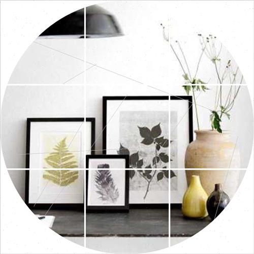 Solid wood picture frame wall 16K2 40 50 60 70 80 90 100cm36