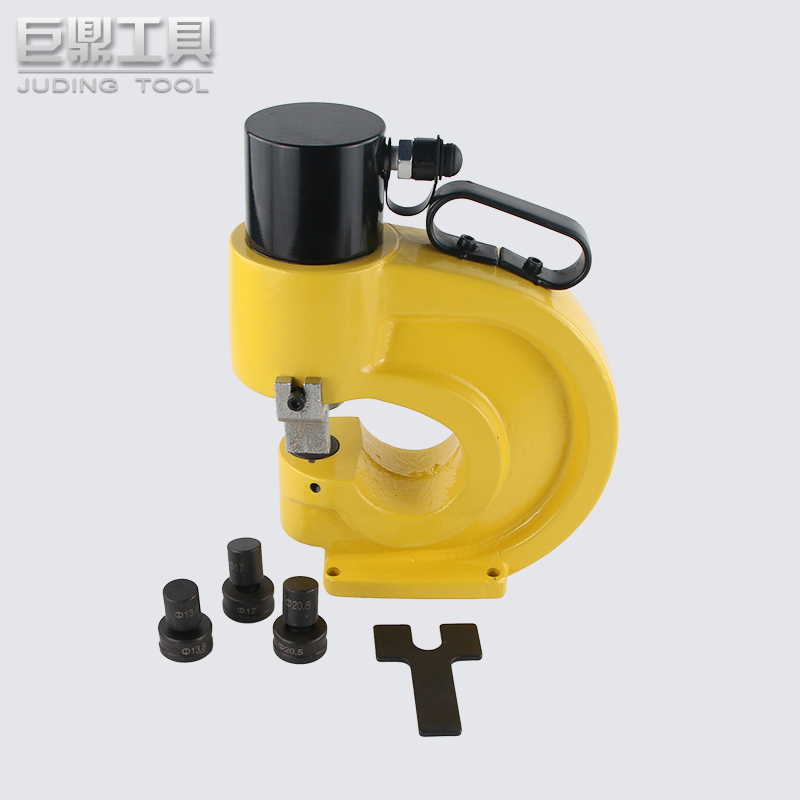 。电动液压冲孔机CH-60 槽钢开孔角铁打孔机角钢打孔器液压开孔器