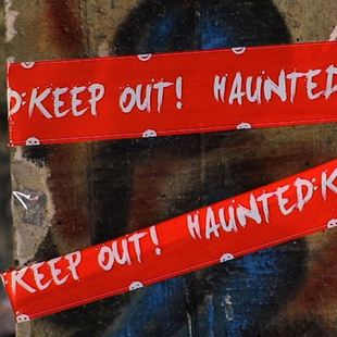 Danger Halloween Decoration Tape Warning