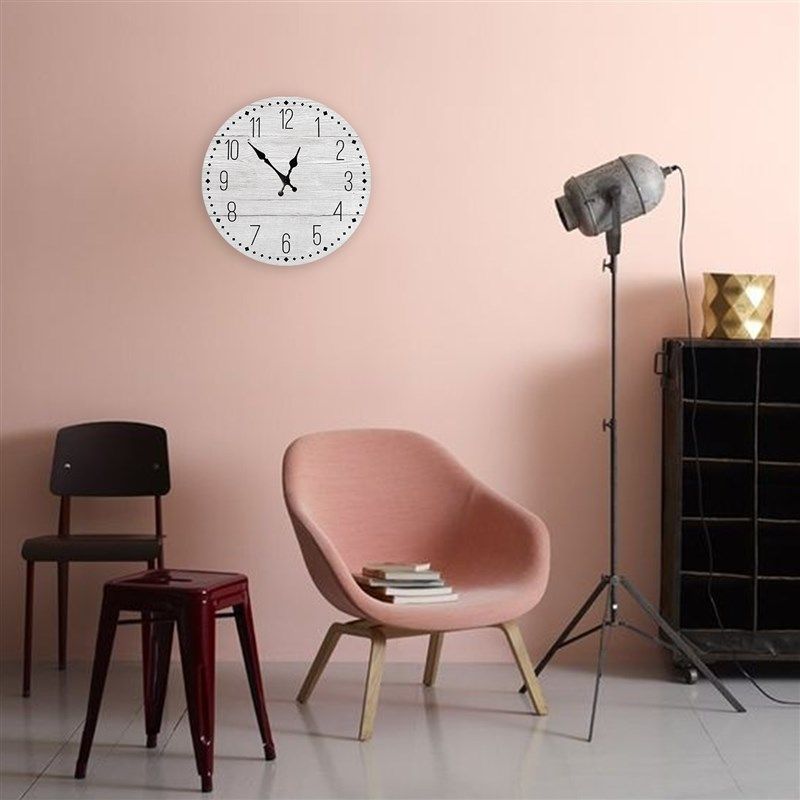 Clock 10 Inch Silent Non Ticking Quartz Wall Clo