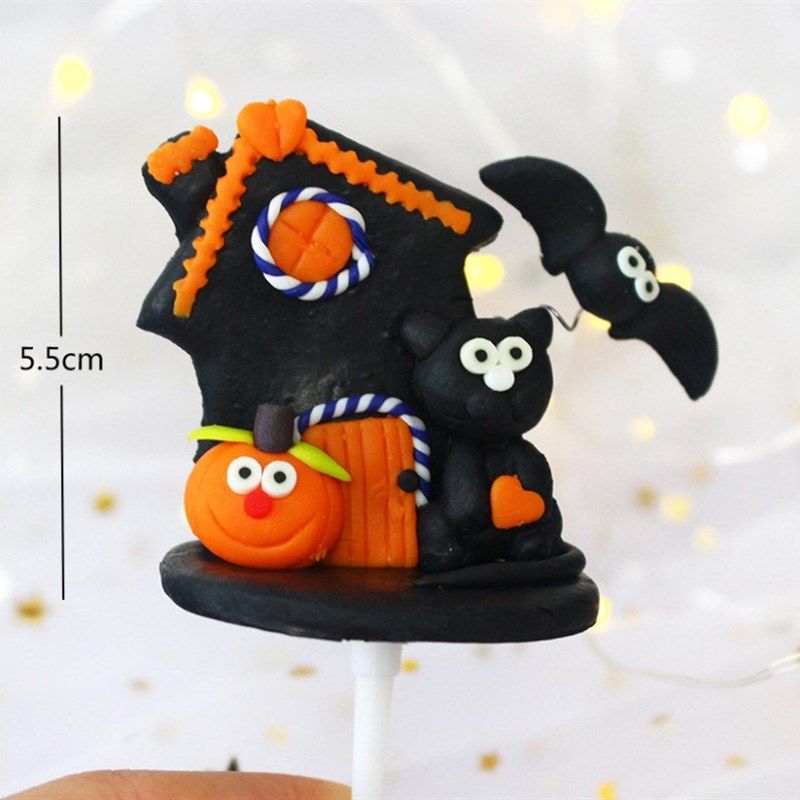 2019 Halloween birthday cyake decorative ornaments Soft Tao