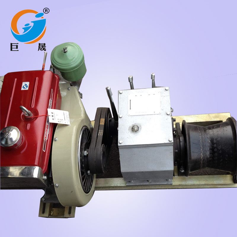 压盘离合提升机两相电带离合压盘式 500-1000Kg微型卷扬机