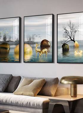 Living room decoration painting wall picture simple mural