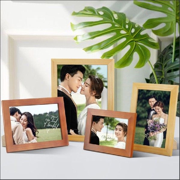 Multicolor Wooden Picture Frame dDecoration Picturebirthday