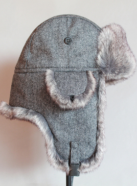 Russian Trooper Trapper Hat Winter  Bomber Hat Men Women War