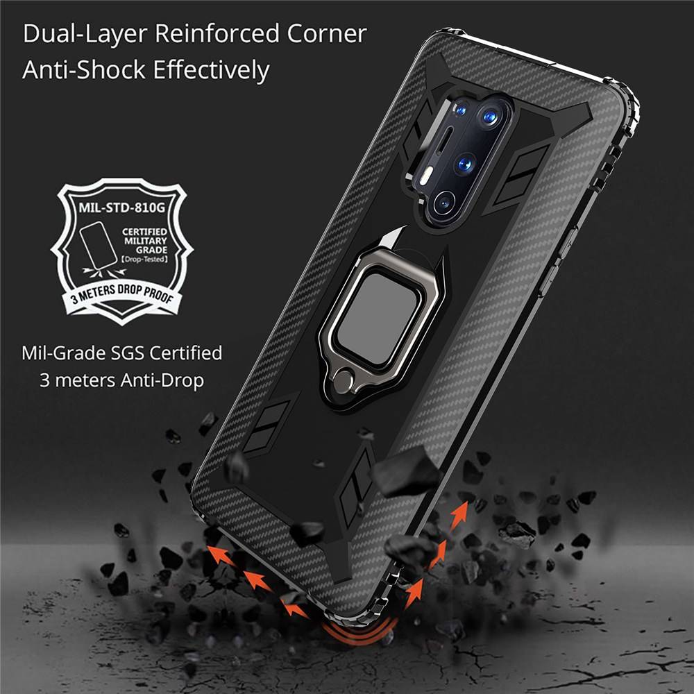 ockProof Case For OnePlus Nord 8 7 7T Pro 6T Magnet Ring