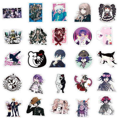 好货10/30/50pcs/pack Danganronpa Trigger Happy Havoc Japanes
