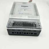 极速厂促新款 电度表电表3156透A接互感器明6A1 380V三相四线电子式