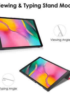 适用 fire HD10保护套2021电子书保护壳彩绘三折皮套