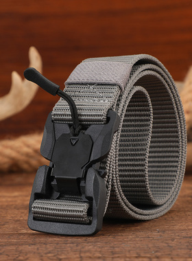 Mens Belt Magnet Buckle Outdoor Nylon Belts Tactical Unisex