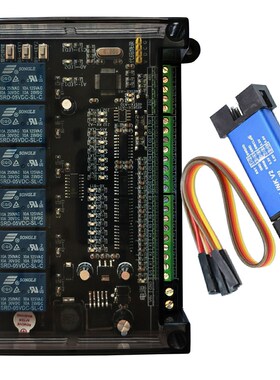 STM32开发板工控板  继电器输出 光耦隔离输入485 232通讯代替PLC