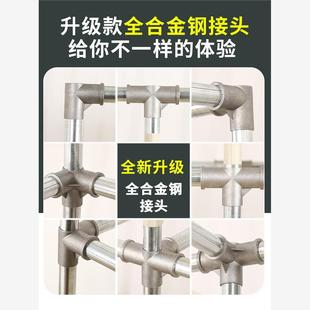 收纳柜 衣柜家用卧室简易布衣柜现代简约出租房用钢管加粗加固组装