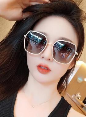 近视墨镜女2025新款带度数太阳镜防紫外线开车大脸显瘦高级感眼镜