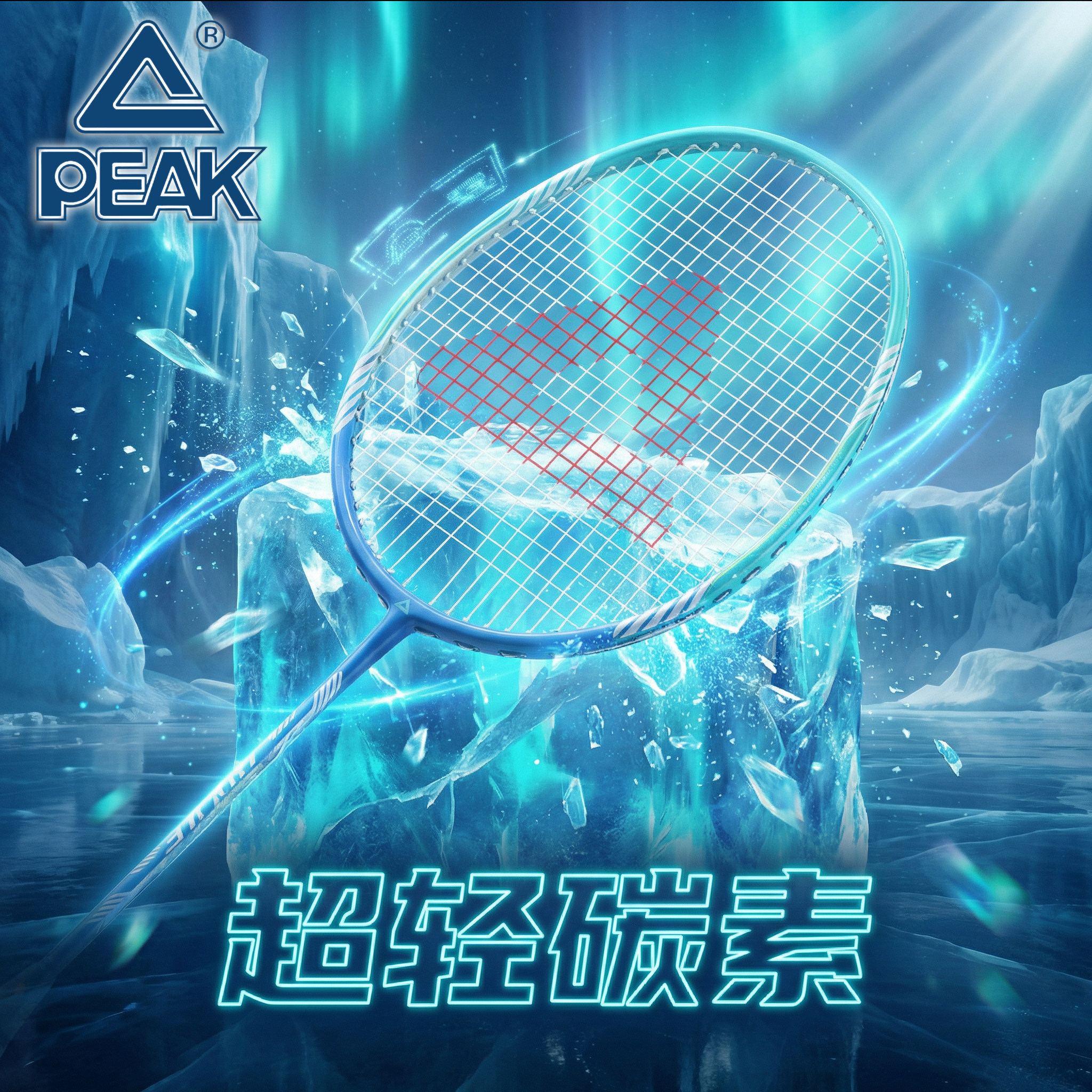 匹克超轻全碳素纤维羽毛球拍官方正品成人新手学生初学者耐打单对