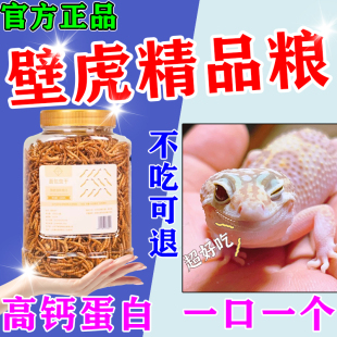 壁虎饲料爬宠守宫鬃狮蜥食物钙粉果泥眼睫角壁虎蜥蜴包虫干凝胶粮