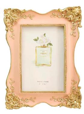 直销新款欧式创意复古相框挂墙画框架6寸树脂相框摆台儿童影楼礼