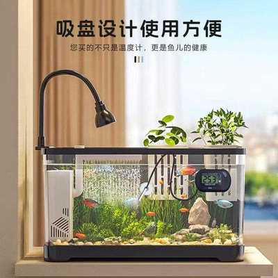 直销新款ST-3鱼缸数显温度计爬虫海龟吸盘潜水宠物箱带线带探头电