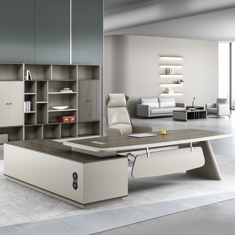 直销新款老板桌办公桌总经理桌办公室老板大班台简约现代总裁主管