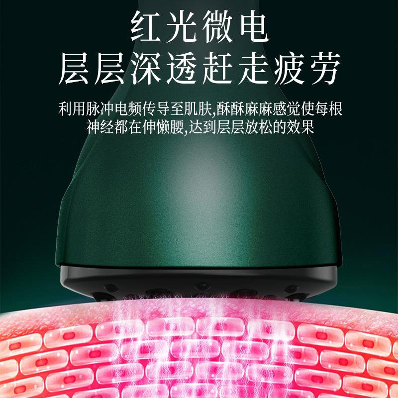 新款直销跨境电动刮痧仪器疏通家用负压全自动拔罐器全身通用拨罐