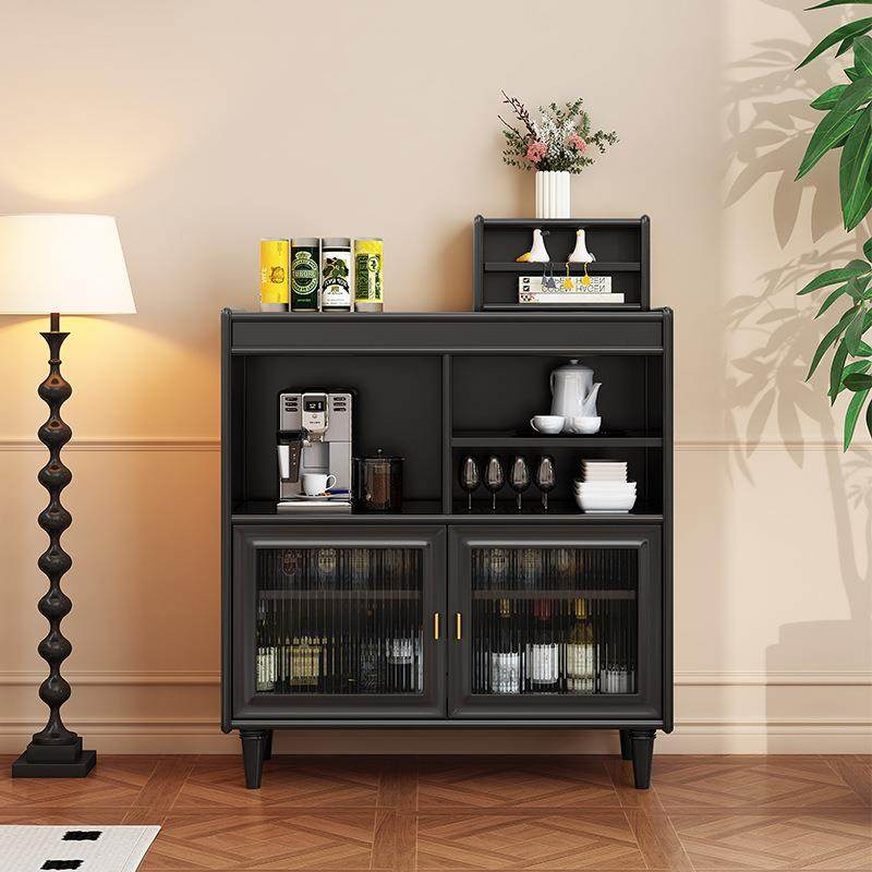 直销新款新款实木酒柜带小吧台客厅隔断柜伸缩餐边柜子小户型日式