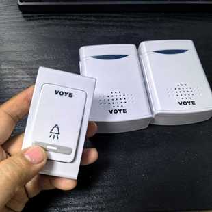 一拖二无线遥控门铃 直销新款 家用38首音乐音量可选门铃迎宾器V00