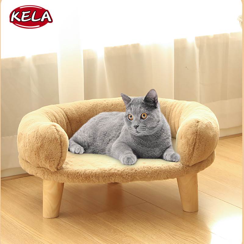 小狗专用狗沙发床睡觉猫窝夏天宠物犬四季床离地防潮椅子垫可拆洗