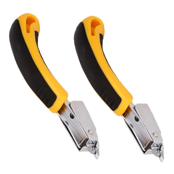 2Pcs Plastic Handle Office Stapler Remover Multifunction