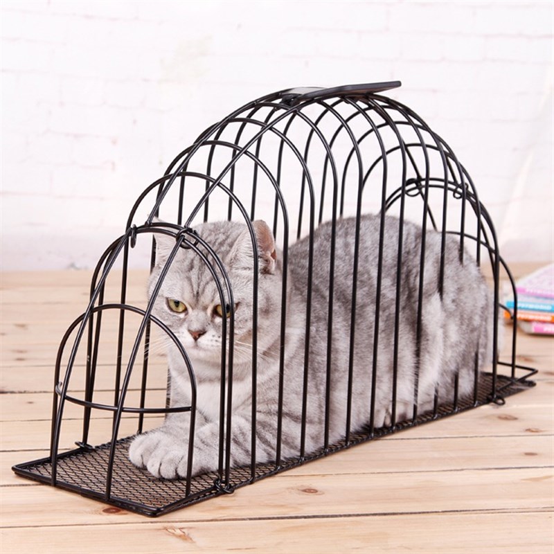 洗猫笼猫吹风笼子洗猫神器防抓咬吹干猫洗澡笼袋固定猫咪用品防抓