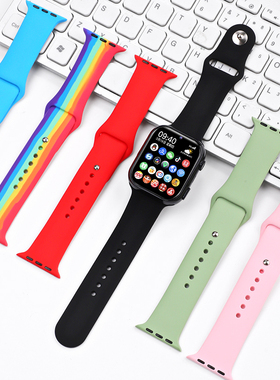 适用于好记星A90古讴卡儿童手表表带硅胶divo艾蔻好乐普守护佳C6爱百分子腾园5G全网通A67华强北手表腕带