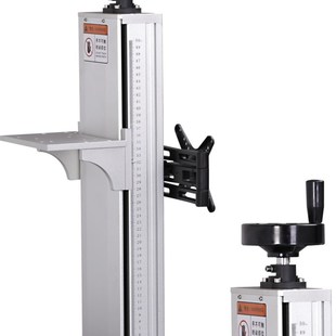 CO2紫外激光打标机升降立柱支架170mm宽高550mm带锁止大负载