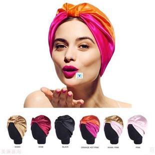 Bonnet Salon For Colors Natura Hat Satin Hair Night