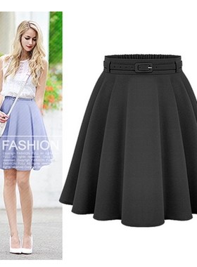 The new 2019 women summer skirt has a sexy high waist skirt