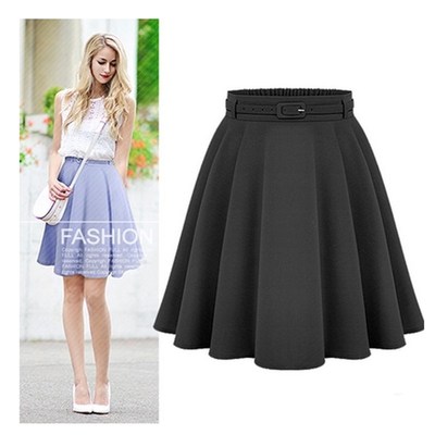 The new 2019 women summer skirt has a sexy high waist skirt