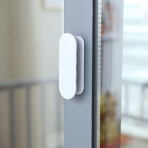 柜门抽屉拉手衣柜玻璃门把手免打孔吸盘推拉门拉手柄移门窗户粘贴