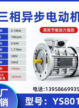 爆品厂促议价三相异步马达低速8级700转02505507511KW卧立式3品