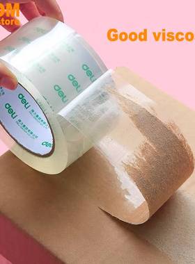 6pcs Transparent tape packing tape delivery packaging tapes