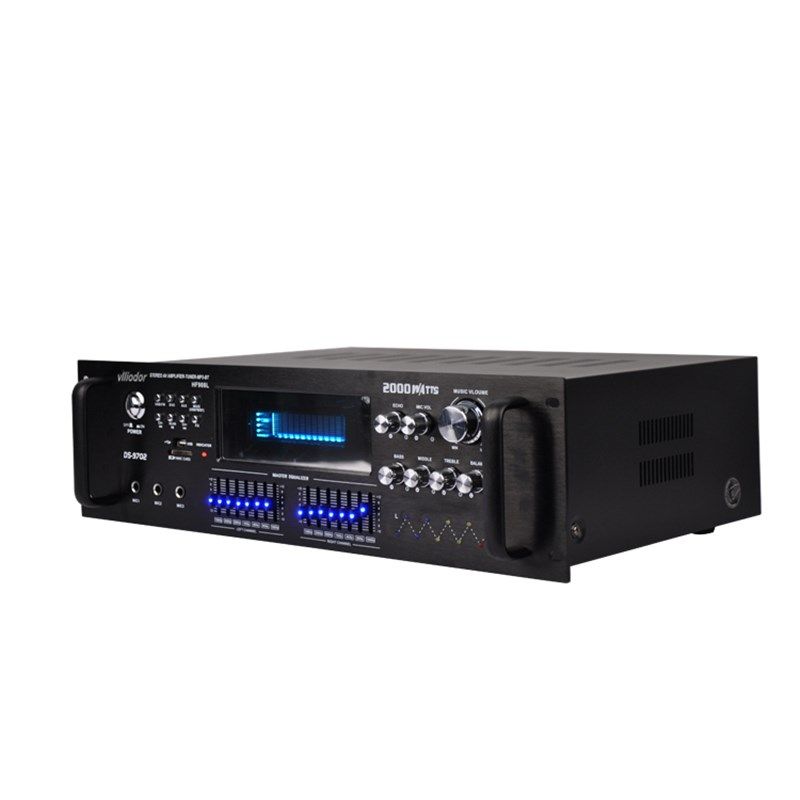 HF908L大功率蓝牙KTV功放机 家用电视盒卡拉OK音响章楼看不节士