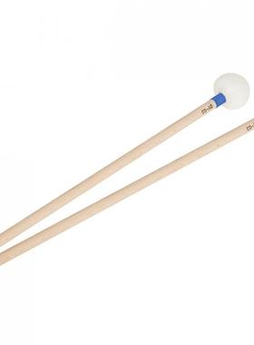 打击乐配件白色毛毡头定音鼓鼓槌行进鼓鼓锤儿童成人演奏练习鼓棒