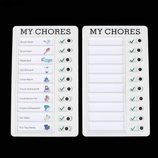 Board Chore Checklist Memo Plastic Reusable 1pc Chart