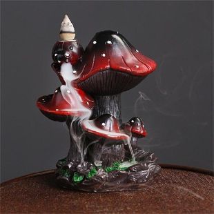 Holder Mushroom Cute Burner Resin Incense