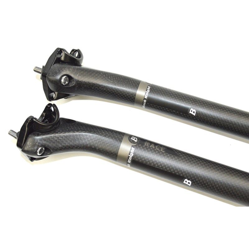 黑骑士全碳纤维公路山地自行车坐管3K纹座杆后飘20度座管长400 mm