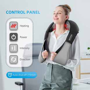 and Neck Electric Back Ful Shape Shoulder Shiatsu Massager