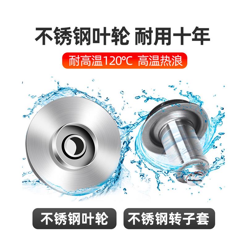 暖气循环水帮浦家用超静音热水地暖循环帮浦地热220V小型锅炉泵屏