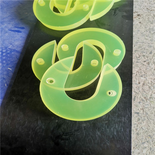 优力胶加工pu板绝m缘耐磨聚x氨酯板减震缓冲垫片定做牛筋胶棒加工