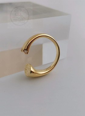- fashion simple index finger ring exquisite luxury ultra fl