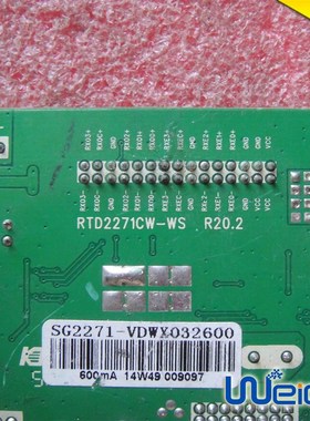 RTD2271CW-WS R20.2 显示器驱动板 支持32寸 HV320FHB-N00 液晶屏