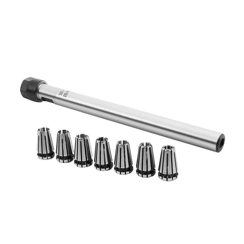 C10 Er8a 100L Collet Chuck Holder + 7Pcs Precision Er8