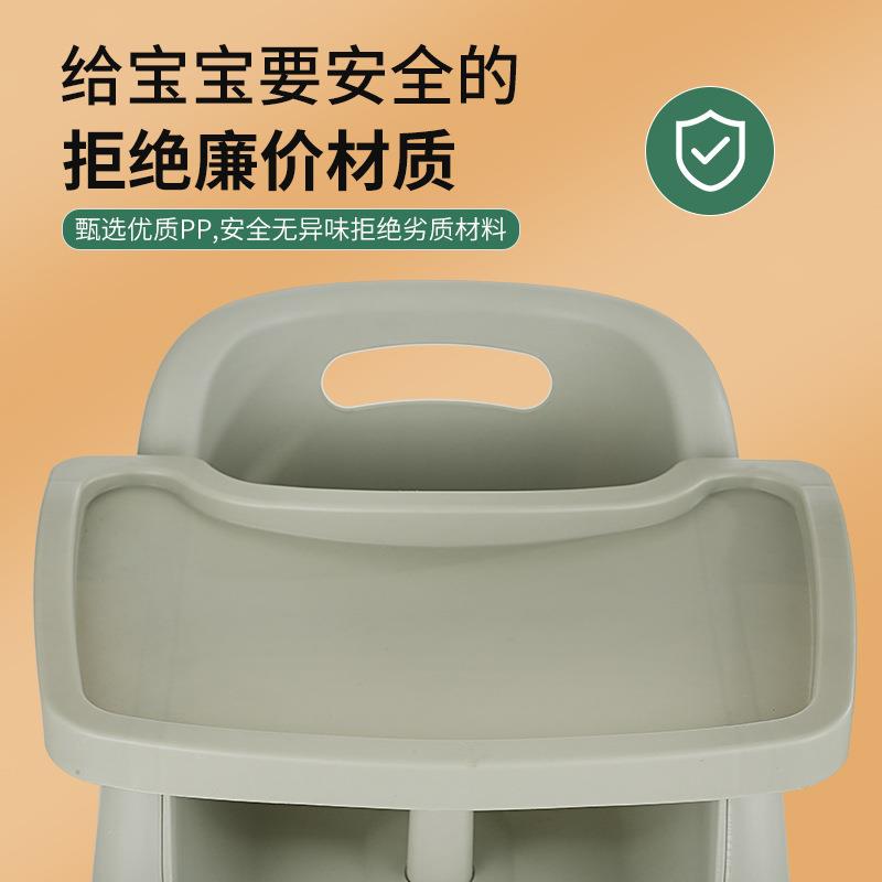 新款直销宝宝带轮餐椅多功能酒店餐厅商用肯德基麦当劳儿童餐椅家