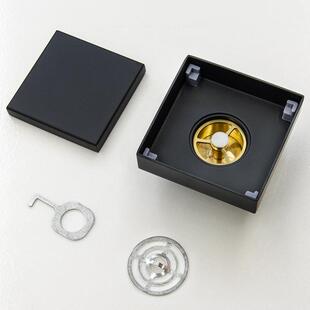 新款直销不锈钢防臭地漏潜水纯铜芯地漏艇卫生间下水道大排量浴室